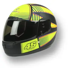 GENERICO - Casco Moto Scud Helmets 106 Lemon Yellow Matt Medium