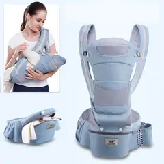 GENERICO - Canguro Ergonómico Bebe 15 en 1 con Guardador en el Asiento
