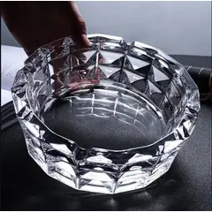 INSPIRA MARKET - Cenicero de Vidrio Grande Elegante