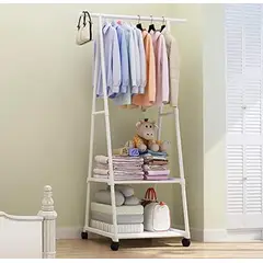 INSPIRA - Estante Organizador Colgador Perchero de Ropa Dormitorio Blanco