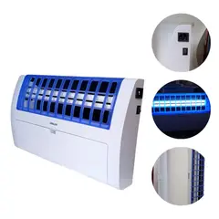 OPALUX - Insectocaptor Adhesivo Mata Mosquitos Moscas 36W 150m² OP-36