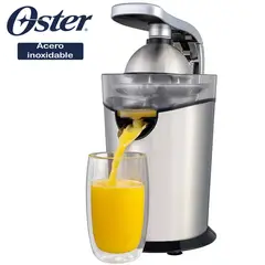 OSTER - Exprimidor de cítricos de Acero Inoxidable FPSTJU4200