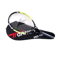 TORNEO - RAQUETA DE TENIS 1002 + ESTUCHE - AMARILLO
