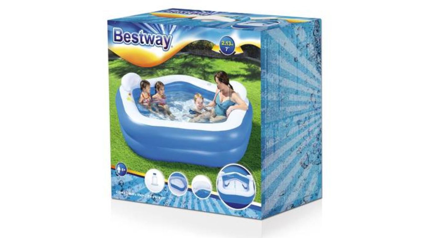 Piscina Familiar 2.13m x 2.06m x 69cm Bestway