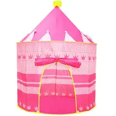 GENERICO - Carpa Castillo Casita Armable Niños Niñas Azul Rosado Envios