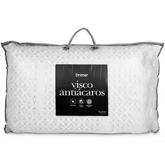 DRIMER - Almohada visco antiacaros 60x40cm