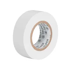 TRUPER - Cinta aislante 19mm x 9m - BLANCO