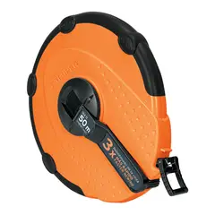 TRUPER - Wincha de fibra de vidrio Carcasa Plastica 50 Metros