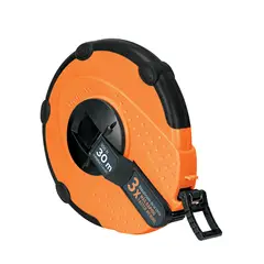 TRUPER - Wincha de fibra de vidrio Carcasa Plastica 30 Metros