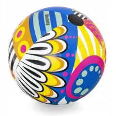 BESTWAY - PELOTA DE PLAYA 91 CM RETRO POP