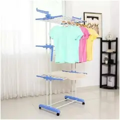 INSPIRA - Tendedero de Ropa 3 Niveles Plegable