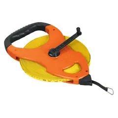 TRUPER - Wincha de fibra de vidrio Tipo Cruceta 100 Metros