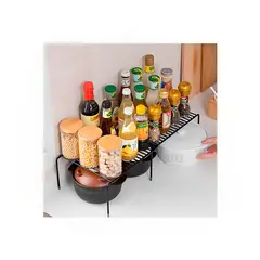 INSPIRA MARKET - Estante organizador Ajustable Negro