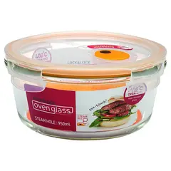 GENERICO - Taper LocknLock Redondo Refractario 950ml Ovenglass