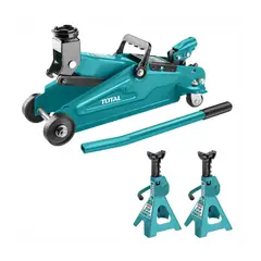 TOTAL TOOLS - COMBO 2T TOTAL GATA LAGARTO + 2 CABALLETES 2T