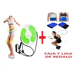 SPORT RICHMAR - Twister moldeador de cintura y cadera faja y liga de saltar