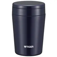 TIGER - Termo para sopa o comida 380ml Azul marino Japón