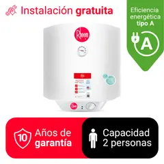 RHEEM - TERMA ELÉCTRICA 50L POWER PROTECT