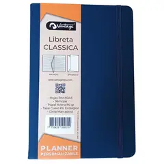 VANTAGE - LIBRETA CLASSICA 14x21 - Azul