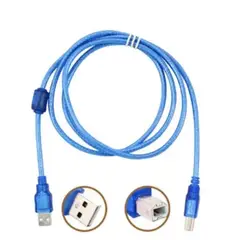 GENERICO - Cable Para Impresora Escaner Usb 2.0 9 Metros - Azul