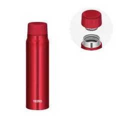 THERMOS - Termo para bebidas carbonatadas con gas 500ml Rojo Japón