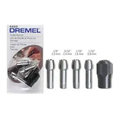 DREMEL - Juego de 4 Boquillas y Tuerca de Retención 4485