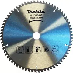 MAKITA - Disco de Sierra para Aluminio 10 - 15/64 x 1" D-03408