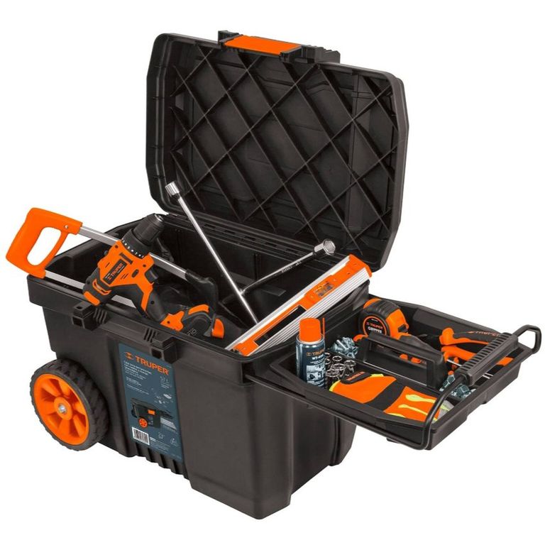 Caja de herramientas con ruedas carro de herramientas Truper