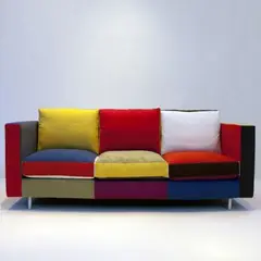 DMUEBLES - Sofa 3 Cuerpos Fanny
