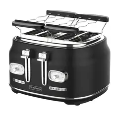 WESTINGHOUSE - Tostadora 4 panes Retro WH 1500W negro