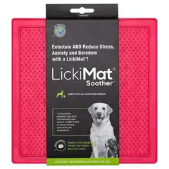 LICKIMAT - Soother Pink Dog