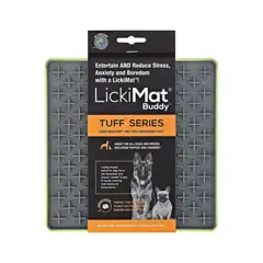 LICKIMAT - Tuff Buddy Green Dog