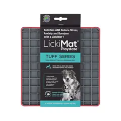LICKIMAT - Tuff Playdate Red Dog