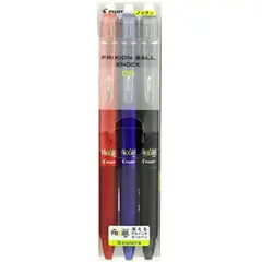 PILOT - Bolígrafo borrable 0.5mm 3 Colores Frixion Japón