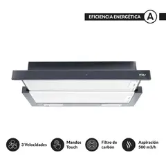 FDV - Campana Extraíble Urban Black 90