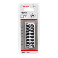 BOSCH - Set Bit 8pzas Impact Control 25mm