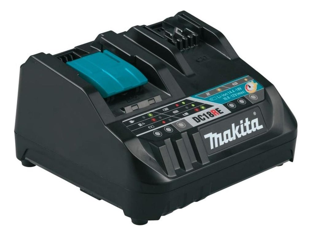 Cargador Makita 12V CXT y 18V LXT 2 en 1 DC18RE Original