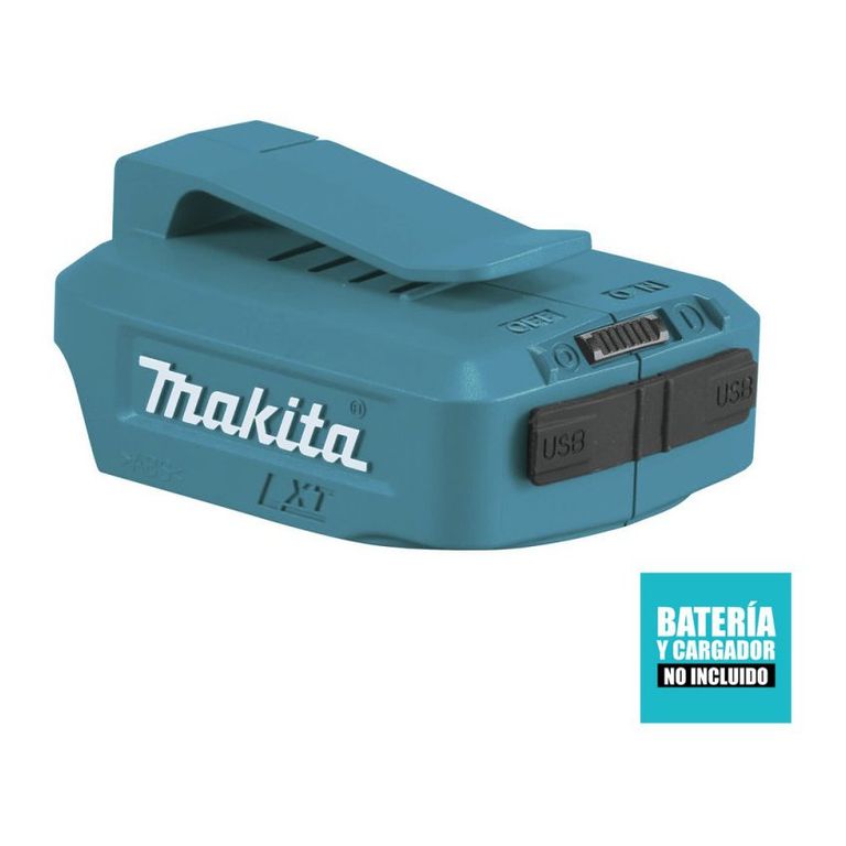 Adaptador para Batería 18V Lxt con 2 Puertos Usb MAKITA ADP05