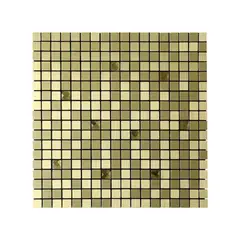 DECOKASA - Pepelmas o Mosaicos de Aluminio LS15G 30x30cm 12pcs