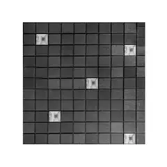 DECOKASA - Pepelmas o Mosaicos de Aluminio MK-201A 30x30cm 12pcs