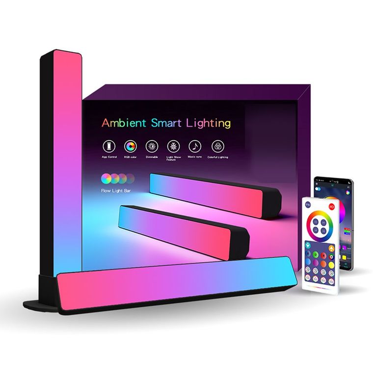 Iluminacion Inteligente Ambient Light Compatible con Google y Alexa