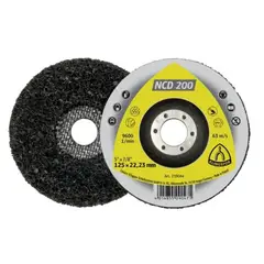 KLINGSPOR - Disco De Limpieza Gruesa 4.1/2 X 125mm NCD200 - Negro