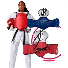 GENERICO - Escudo Protector de Pecho deporte Taekwondo Dhark Talla 4.