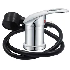 XM - MEZCLADORA MONOCOMANDO LAVACABEZA PELUQUERIA NEGRO M0187