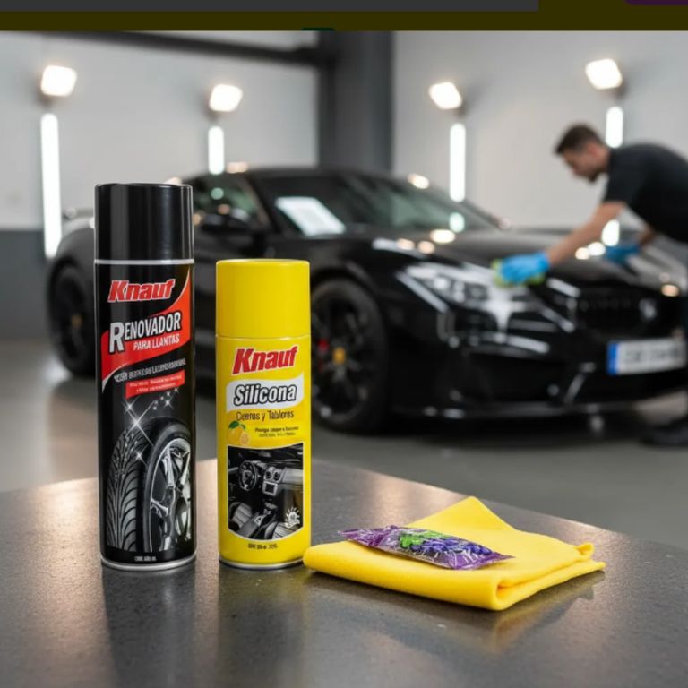 Kit de Limpieza para Automóvil 4 en 1 Knauf / Virutex