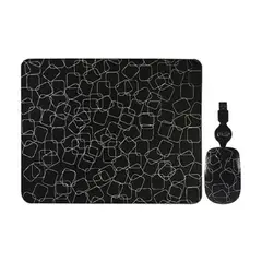 IBLUE - Iblue kit 2 en 1 Pad y Mouse Retractil XMK-886