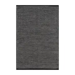 GENERICO - Alfombra Champiñon Decoghar Negro 150x210cm