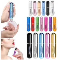 MINARI - Set X5 Dispensador Atomizador de Perfume para Viaje Recargable 5ml A15