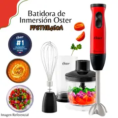 OSTER - Batidora de Inmersión de Acero Inoxidable FPSTHB460A