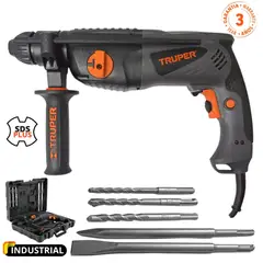TRUPER - Rotomartillo industrial SDS PLUS 3 JOULES 850W 220V